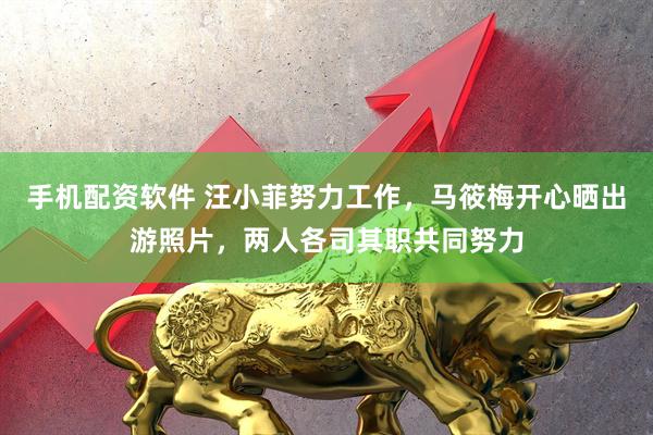 手机配资软件 汪小菲努力工作，马筱梅开心晒出游照片，两人各司其职共同努力